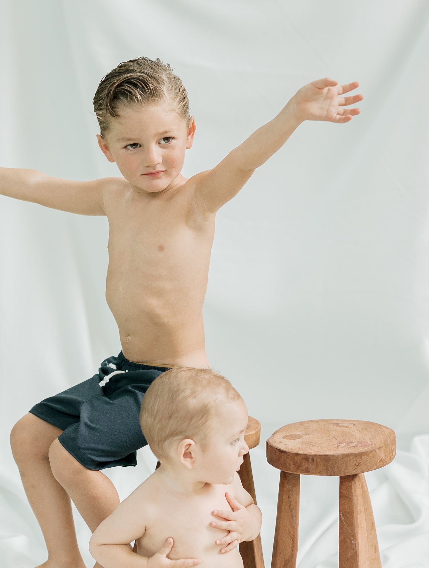 Traje de baño clásico bermuda niño