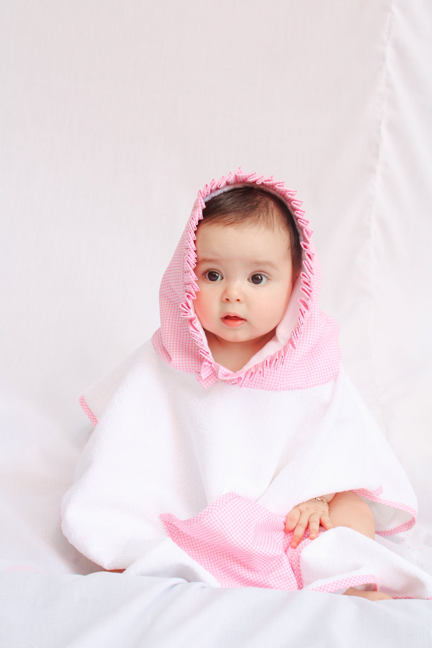 Poncho niña para traje de baño.
