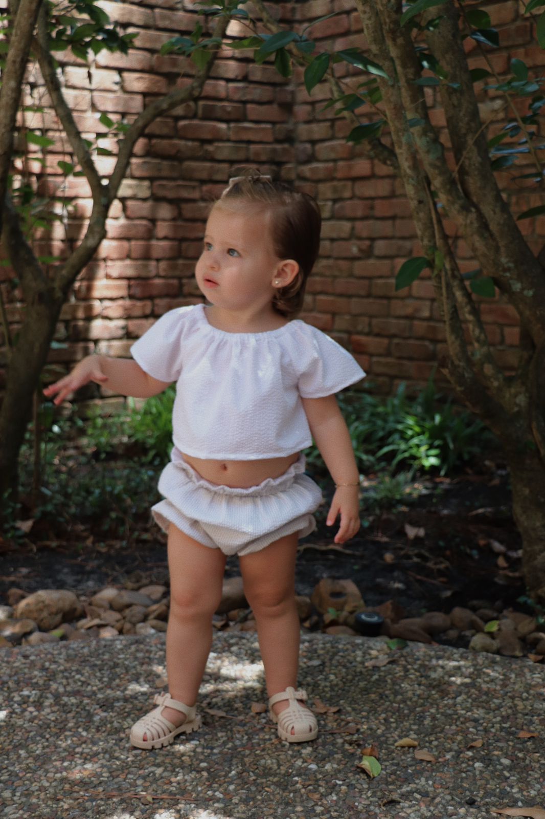 Short rayas olán