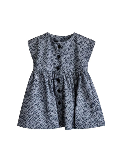 Vestido florecitas azul