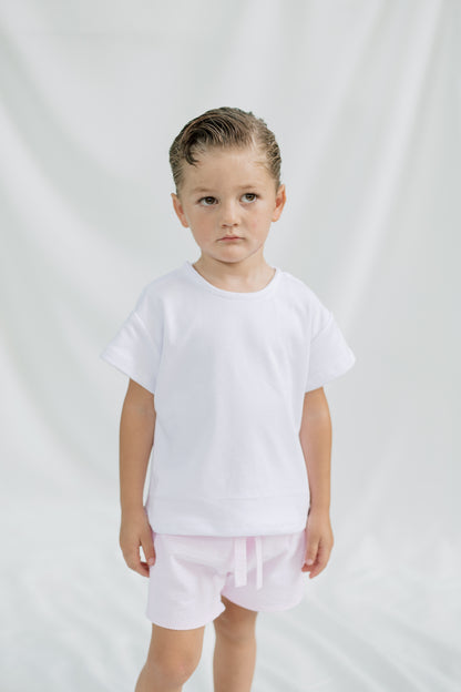 Camiseta broches hombro