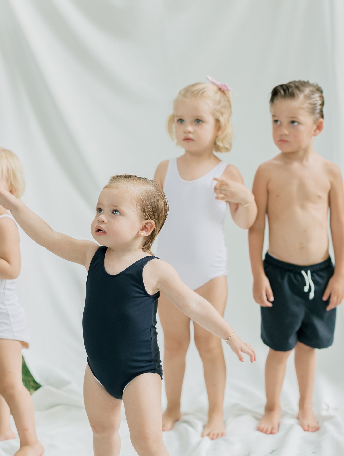 Traje de baño clásico niña