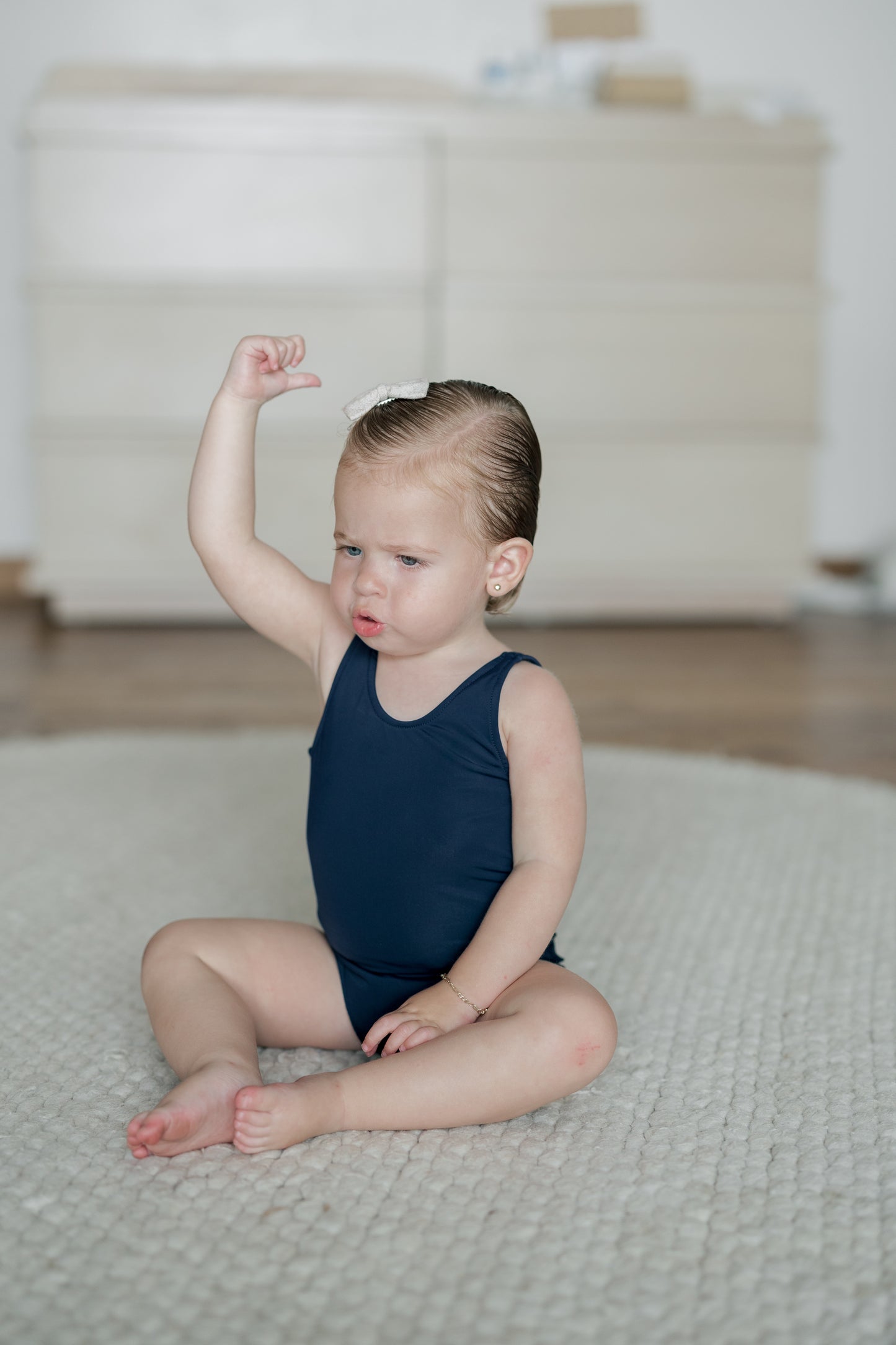 Traje de baño clásico niña