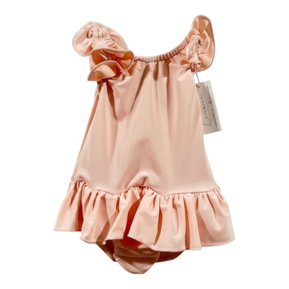 Traje de baño con olan