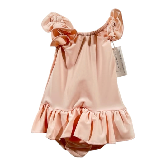 Traje de baño con olan