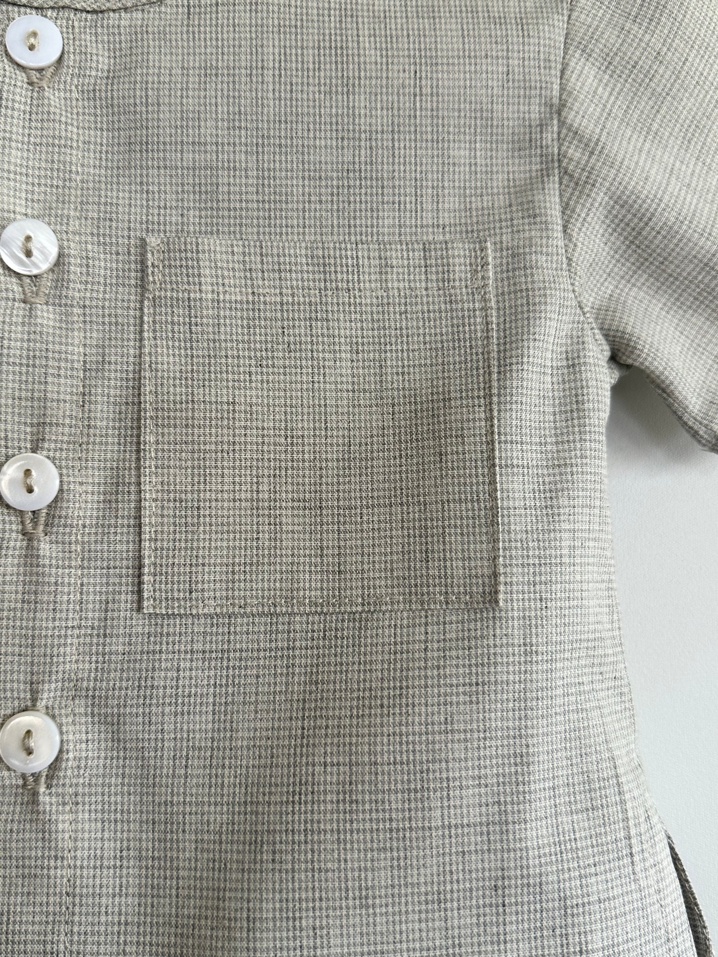 Conjunto camisa y bombacho mascotita.