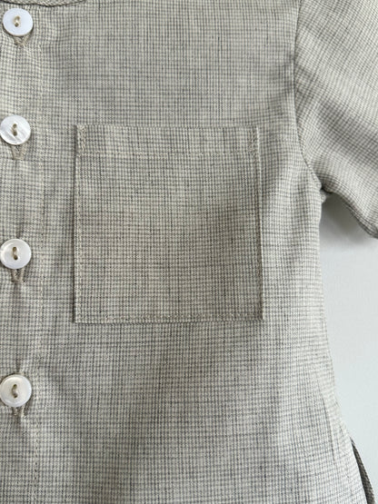 Conjunto camisa y bombacho mascotita.