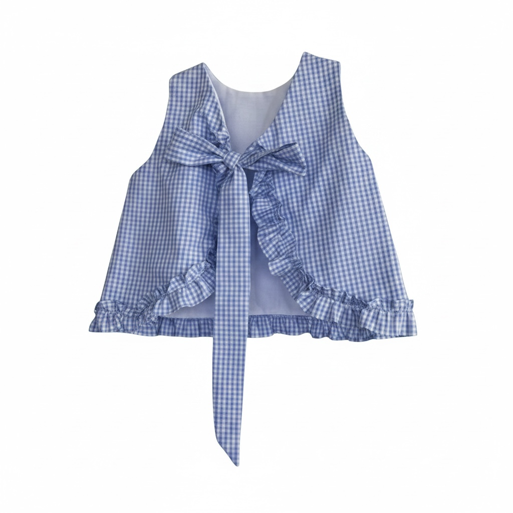 Conjunto cuadritos azules