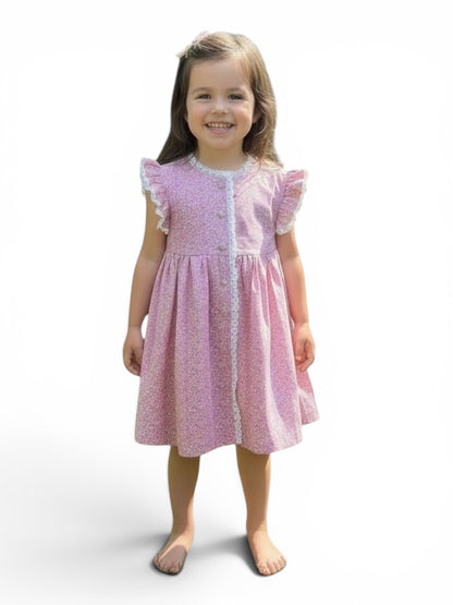 Vestido flores tintas II