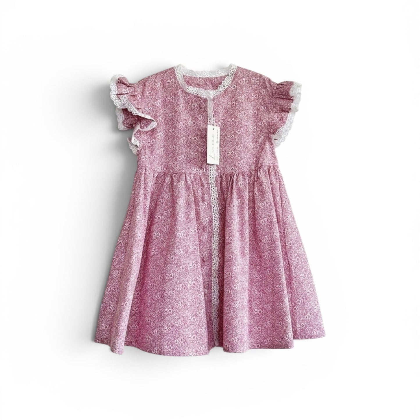 Vestido flores tintas II