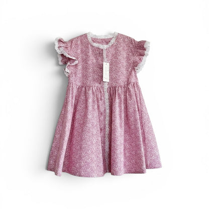 Vestido flores tintas II