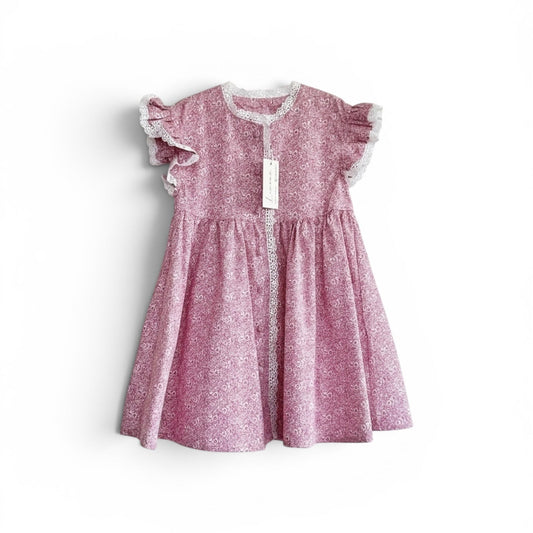Vestido flores tintas II