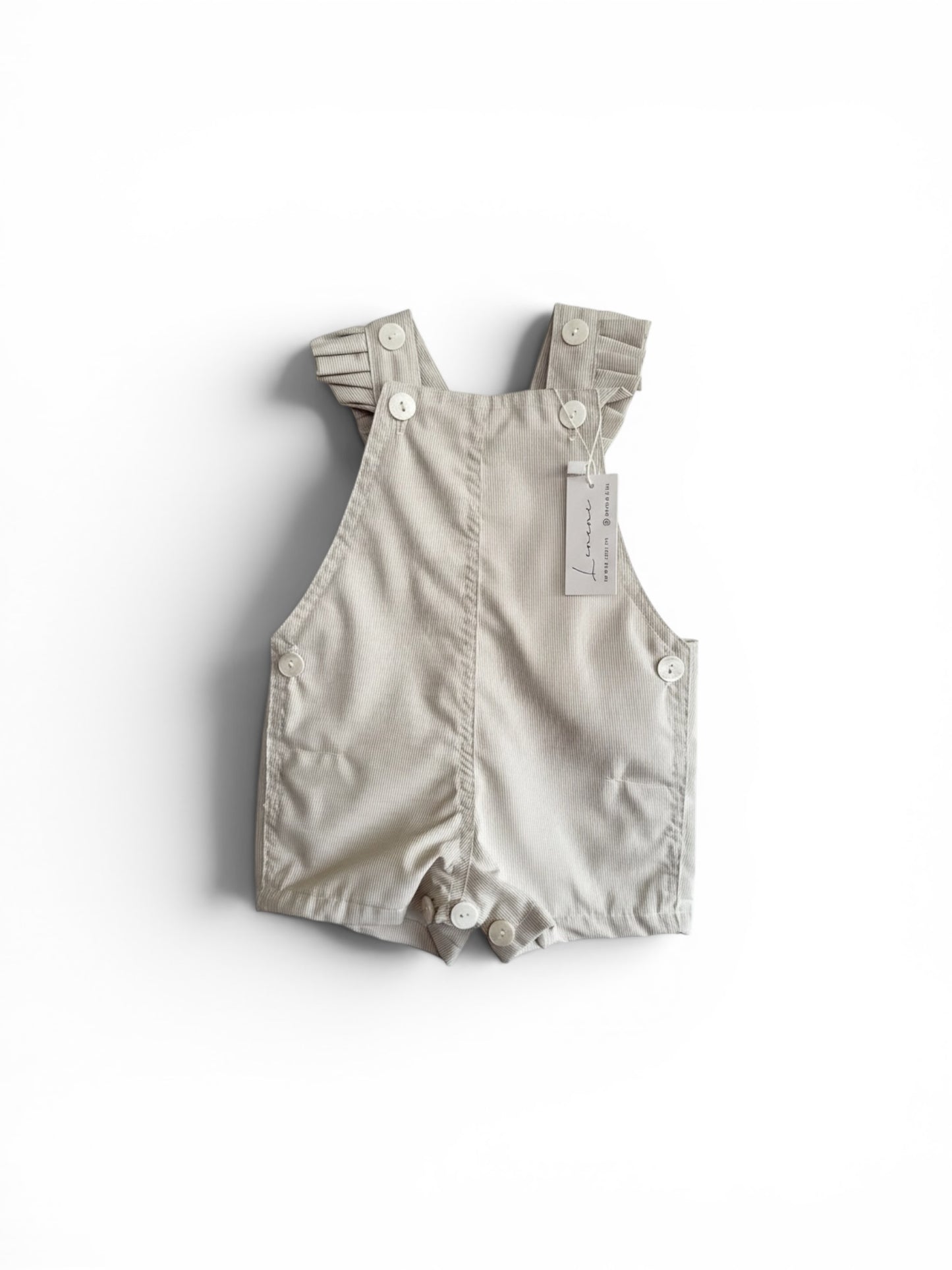 Jumper rayitas beige