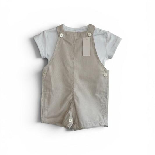 Jumper rayitas beige