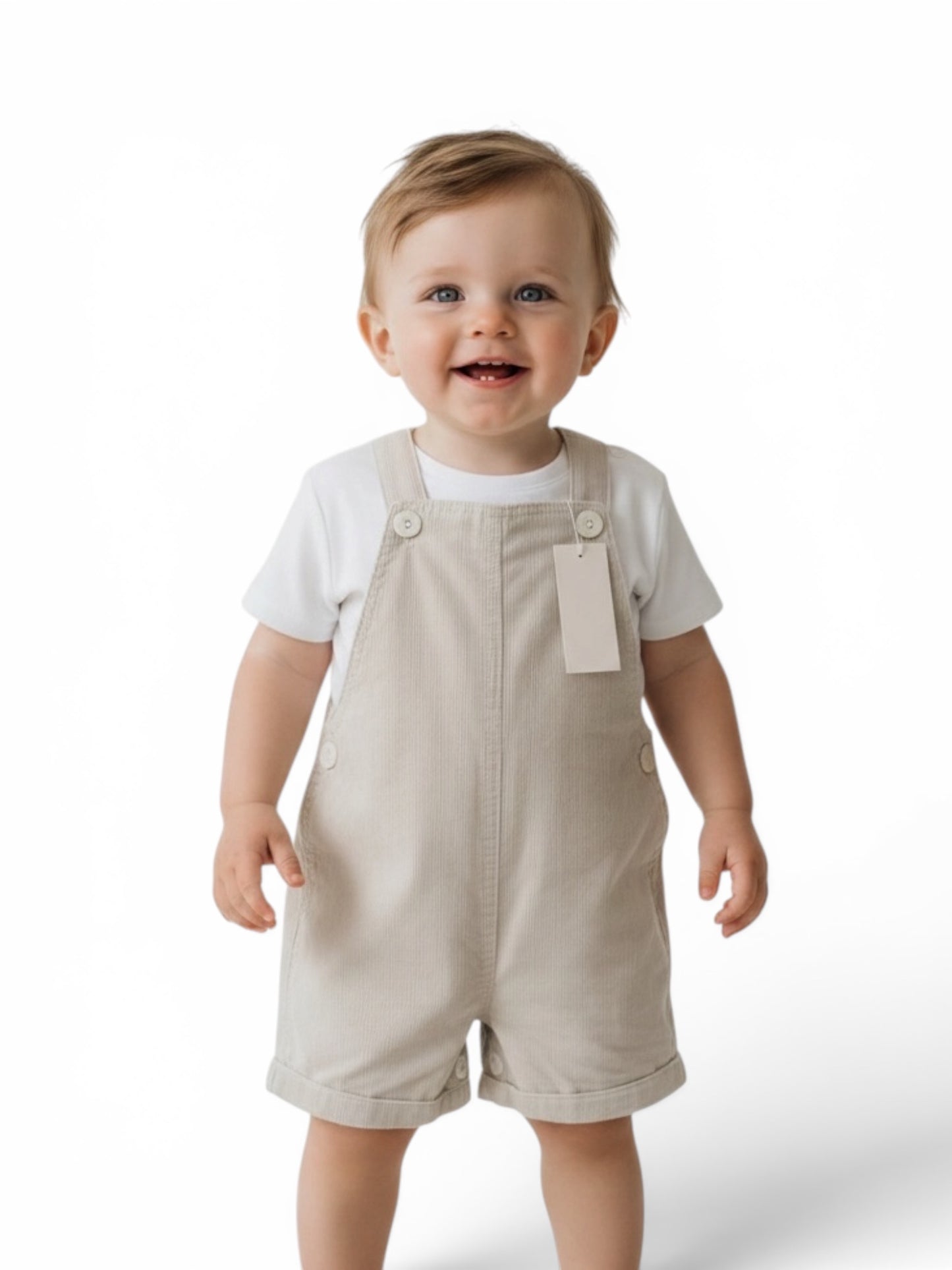 Jumper rayitas beige